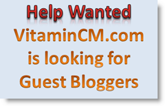 VitaminCM.com looking for Guest Blogger
