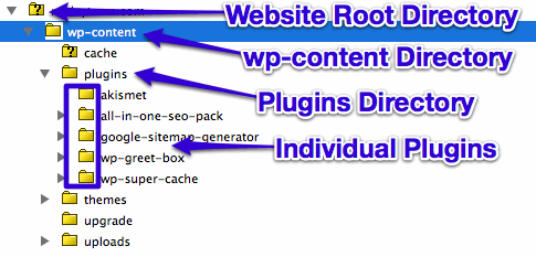 Wordpress Plugins Folder