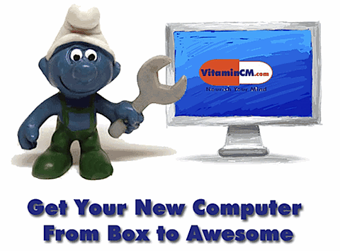 set up your new christmas computer